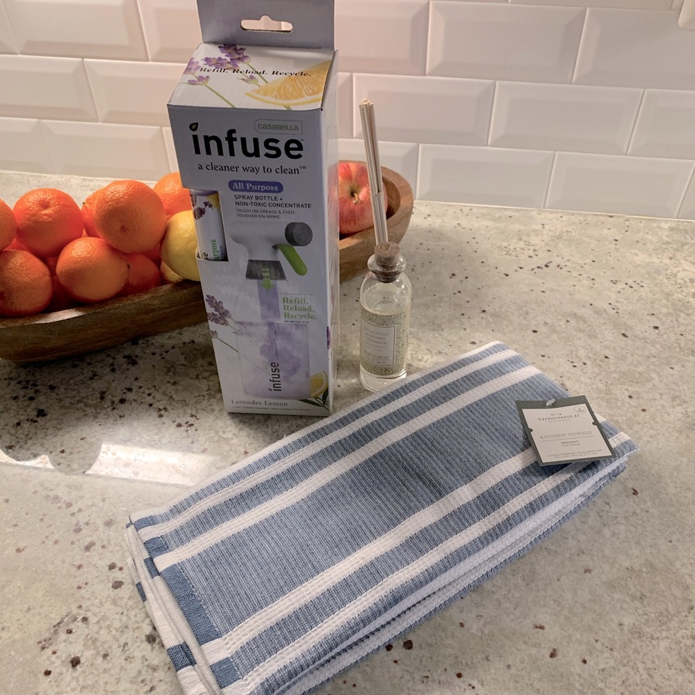 SUMMER CLEAN SPRAY, DISH TOWELS, FRESH INFUSER  💦